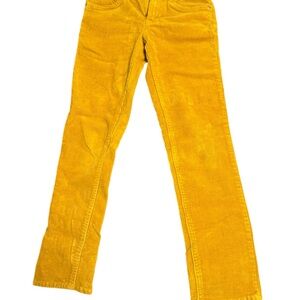 Yellow Corduroy Pants